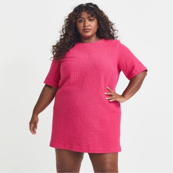 H&M jacquard weave dress 💗 - Picture 2 of 6